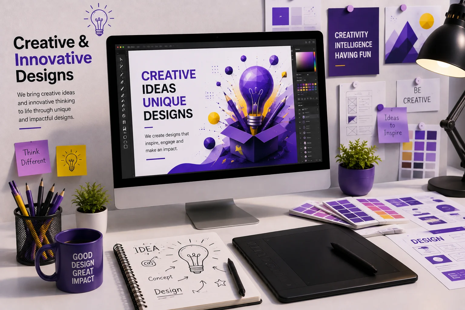Web page design